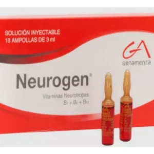 Neurogen 10 Ampollas