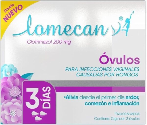 LOMECAN OVULOS 3 DiAS -3 OVULOS