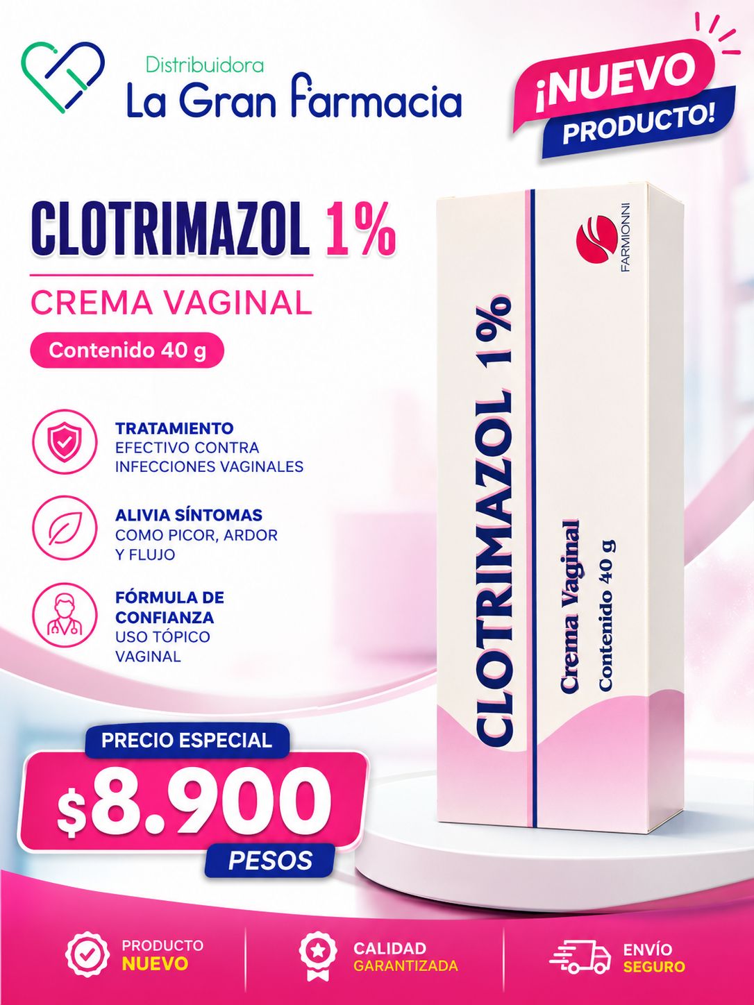 CLOTRIMAZOL 1%