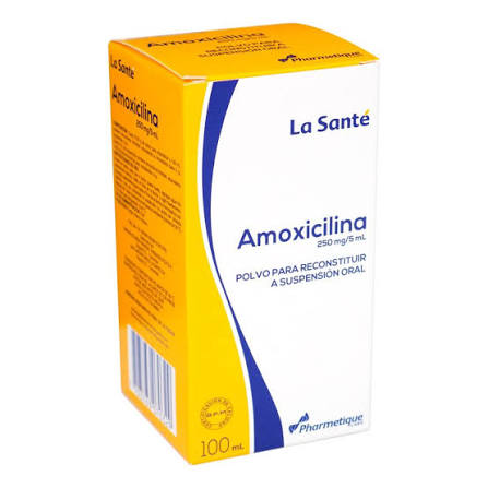AMOXICILINA LASANTE SUSPENCION
